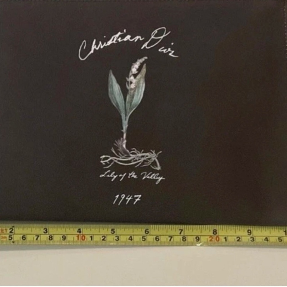 Christian Dior lily-of-the-valley clutch
